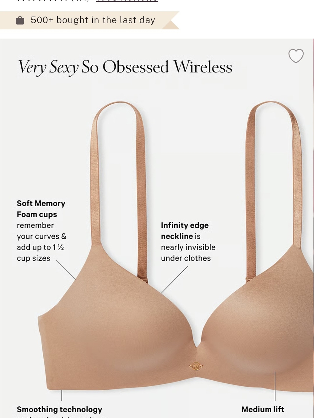 So Obsessed Wireless Bra - Leopard